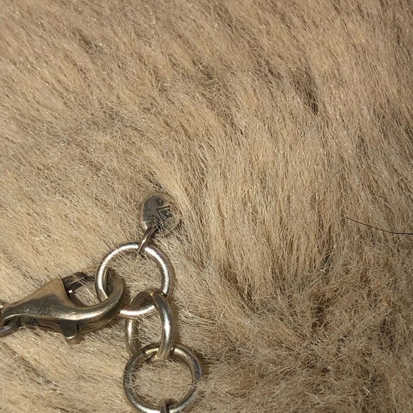 silpada Silver Pink Rose Quartz Palm Wood Silk Sterling Silver Necklace 18.5” - Picture 9 of 10